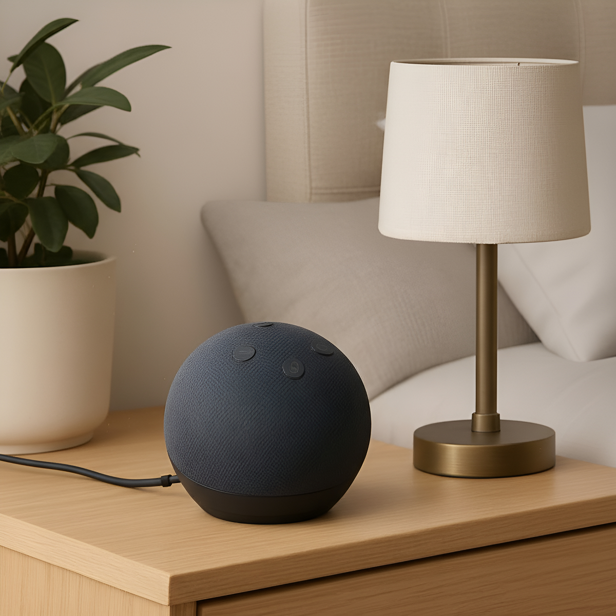 Alexa Echo Dot 5a Geração Som Potente Assistente Virtual Preto - Imagem 3