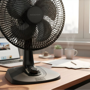 Mallory Turbo Fresh 127v 40cm Preto Potente Alta Ventilação 40 Cm Preto 127v Plástico 6