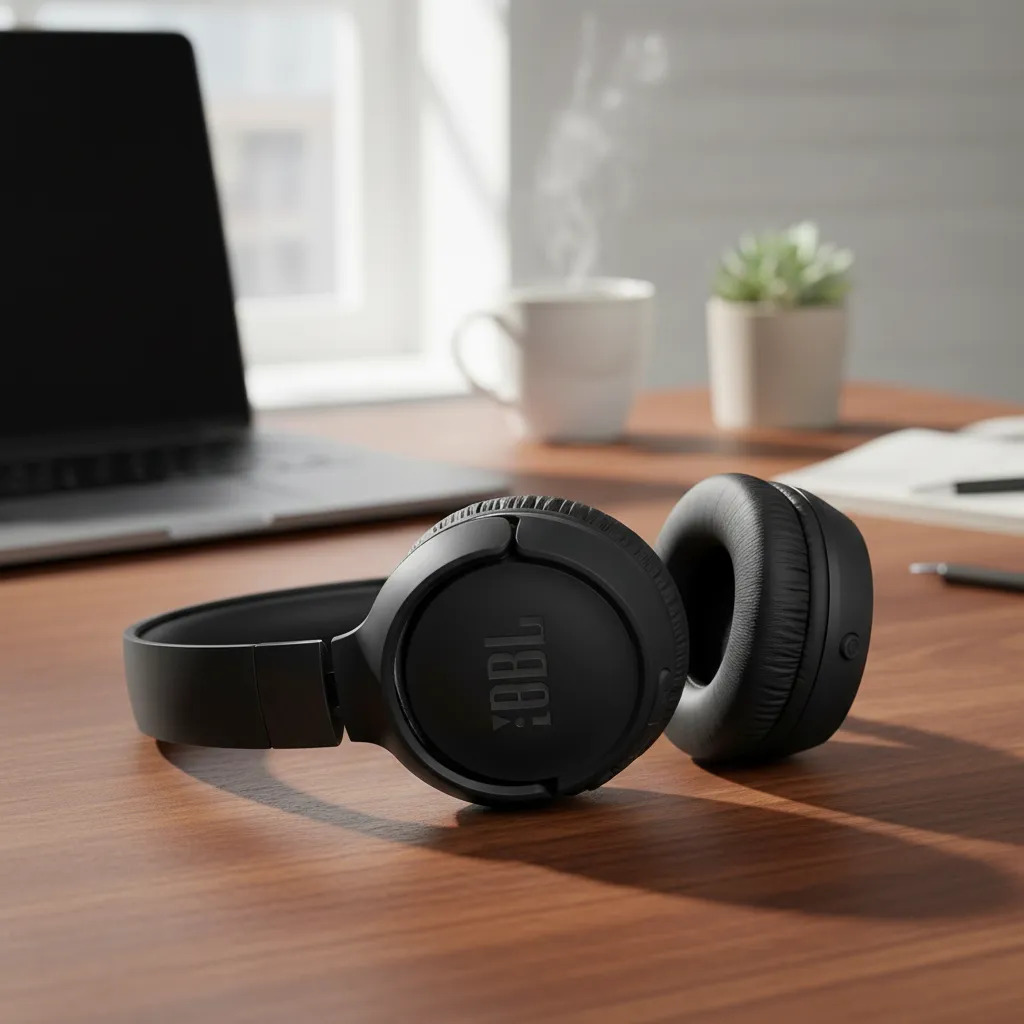 Fone Bluetooth Jbl 530bt Bluetooth Leve Confortável Preto Preto - Imagem 2