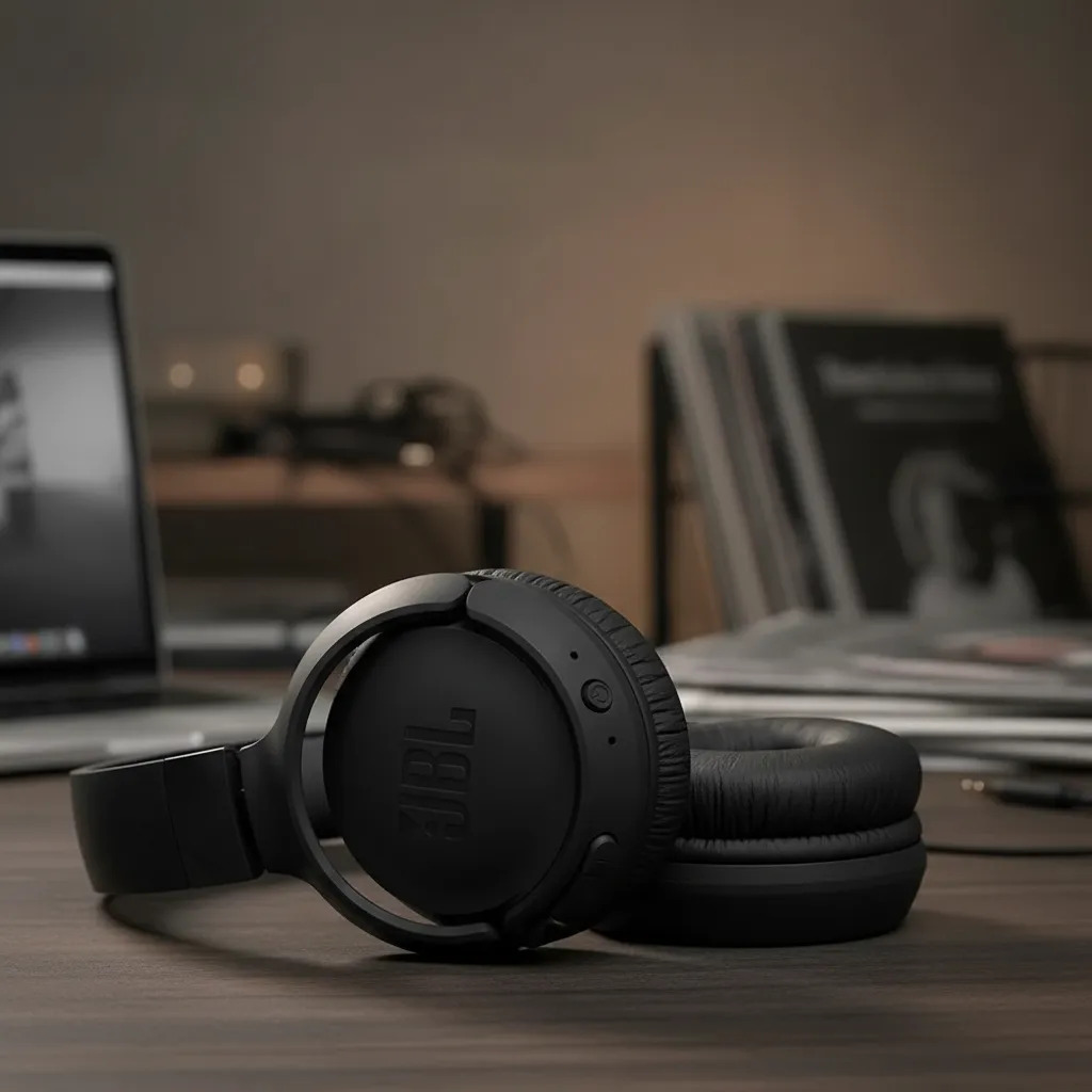 Fone Bluetooth Jbl 530bt Bluetooth Leve Confortável Preto Preto - Imagem 3