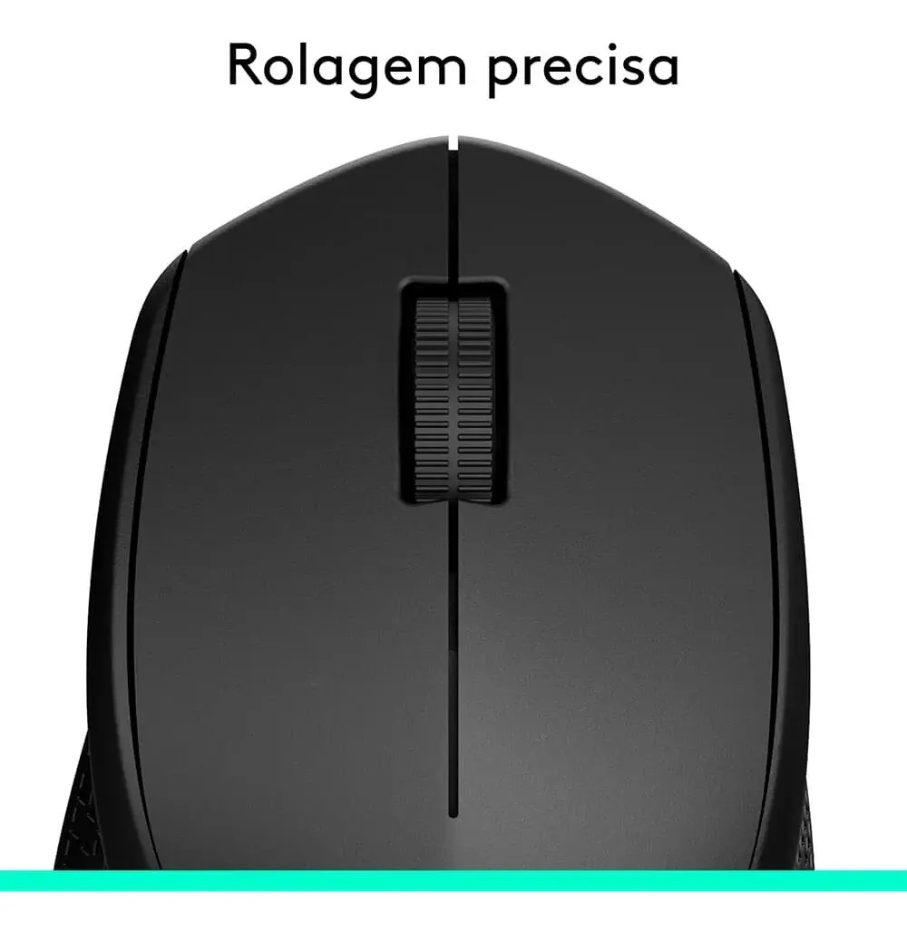 Mouse Sem Fio M280 Preto Logitech - Imagem 9