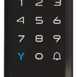 Fechadura Digital De Sobrepor Vertical Pop Esf-ds1100v Elsys Preta