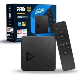 Smart Box Proeletronic Smartpro Prosb-3000/16 Gb 4k Hd Preto Padrão
