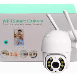 Câmera De Segurança Wi-fi Ip66 Noturna C Sensor De Movimento Branco