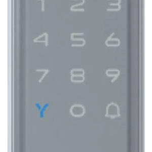 Fechadura Digital Elsys Senha E Tag Pop Sobrepor 1100 Prata Cor Prata
