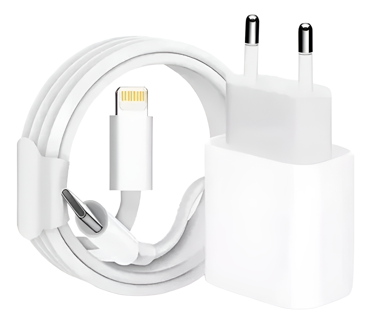 Carregador 20w Turbo + Cabo C Para Celular Branco - Imagem 3