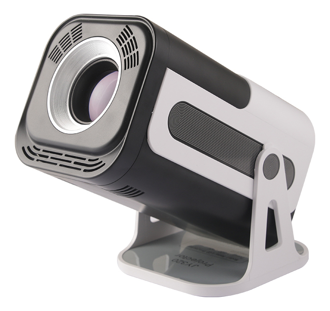 Projetores Portátil Jy320 4k Hd Controle Bluetooth Android Cor Branco