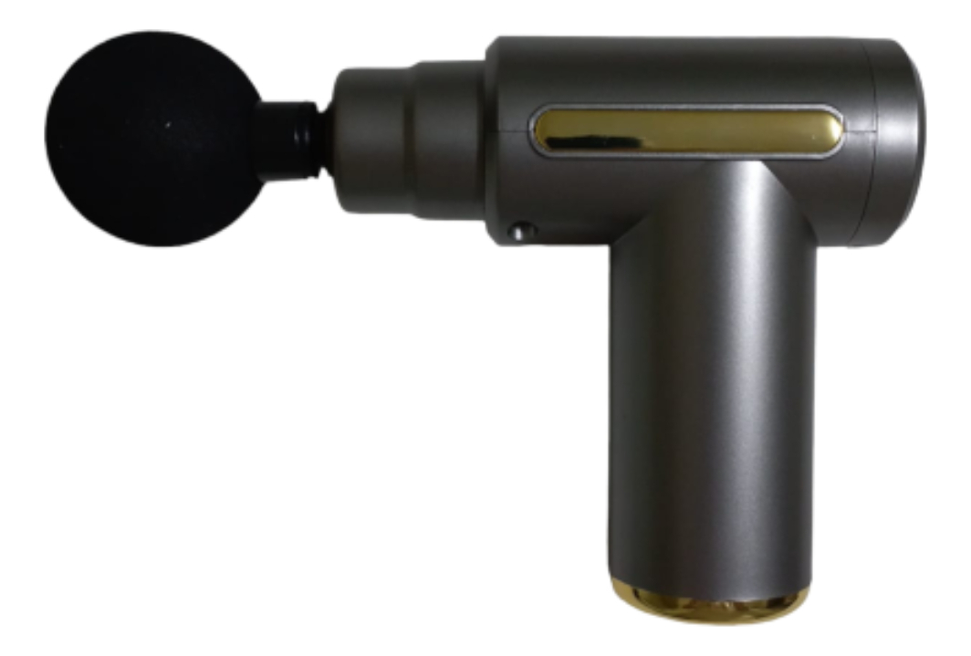 Pistola Massageador Muscular Liberação Miofascial Perfeita 127/220v Preto