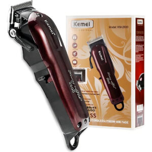 Máquina Kemei 2600 Desempenho Premium Bordô 127/220v