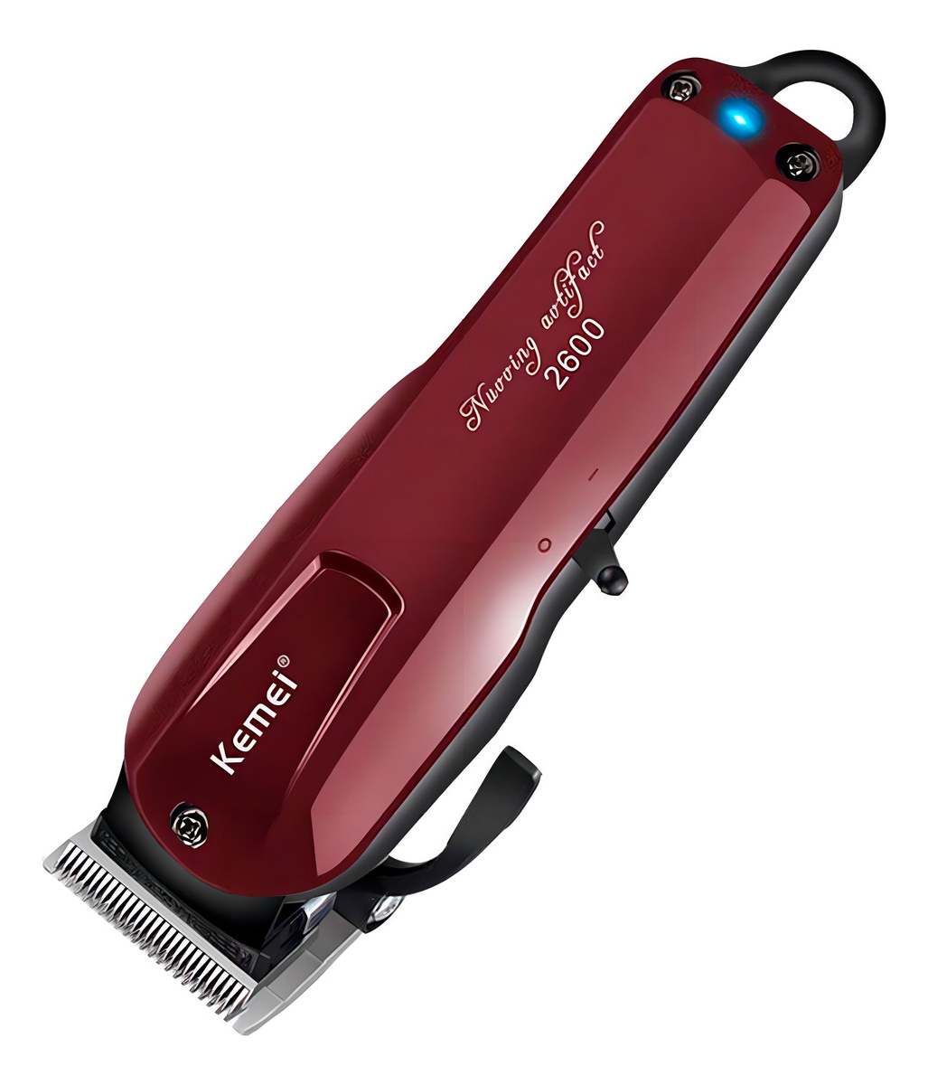 Máquina Kemei 2600 Desempenho Premium Bordô 127/220v - Imagem 6