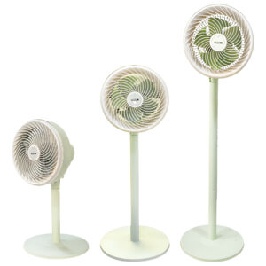 Ventilador De Chão Mesa Regulavel 3 Niveis 110v Potente 25 Cm Verde-claro 110v Plástico 5