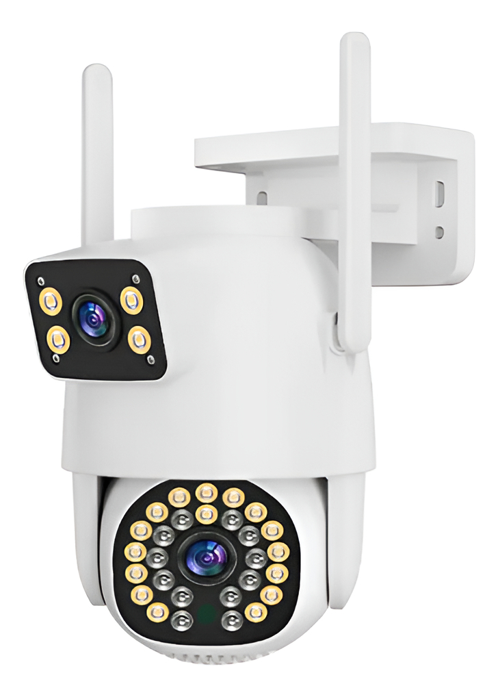 Câmera Wi-fi Externa 6mp Jtz-9690pro Segurança Residencial Branco - Imagem 8