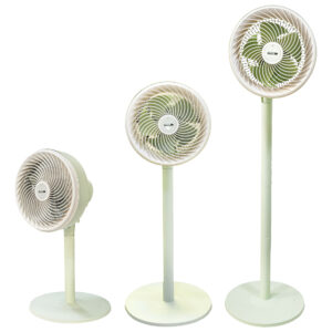 Ventilador De Chão Mesa Silencioso E Potente E Eficiente 25 Cm Verde-claro 110v Plástico 5