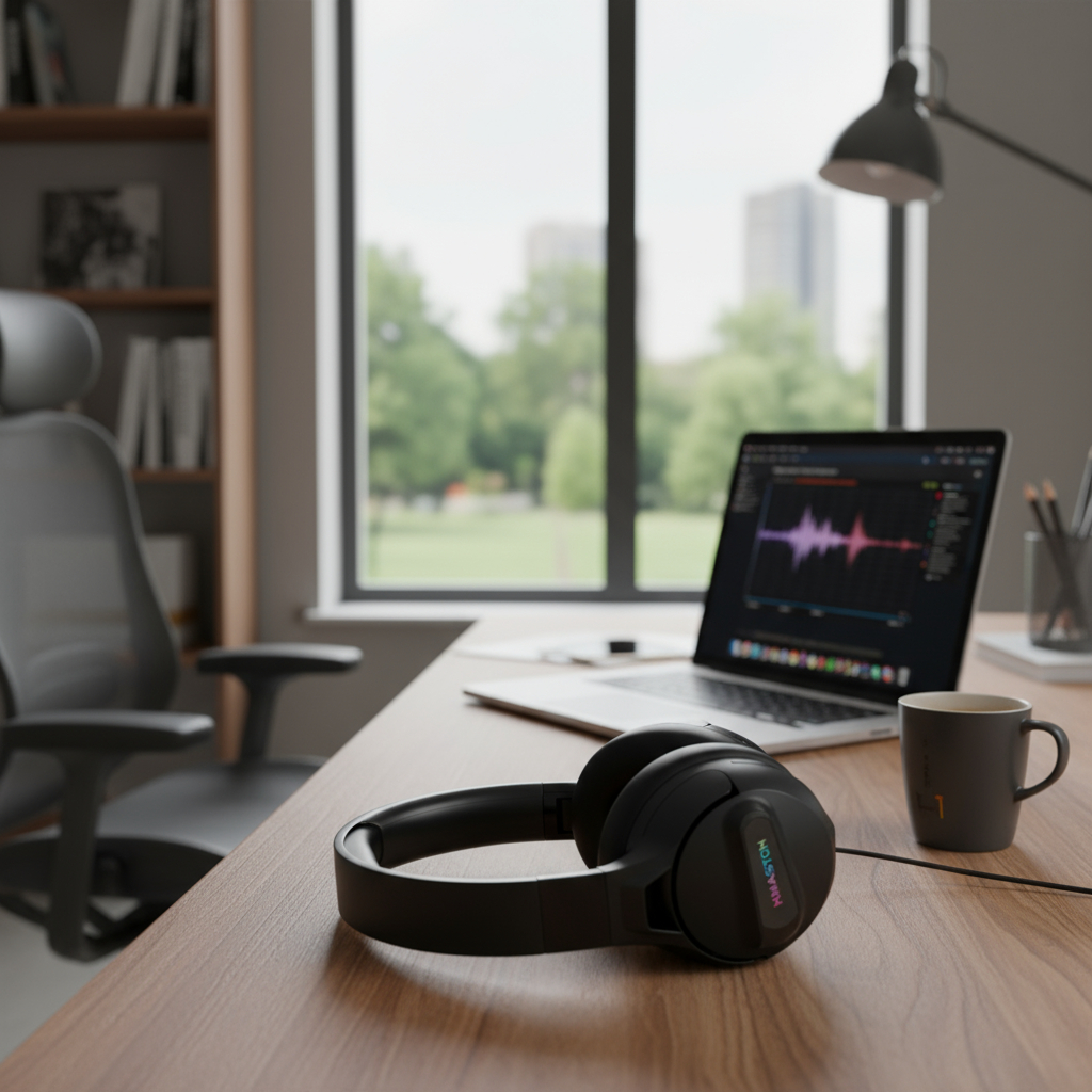 Fone Bluetooth Preto Com Bateria Durável E Redução De Ruído Preto - Imagem 2
