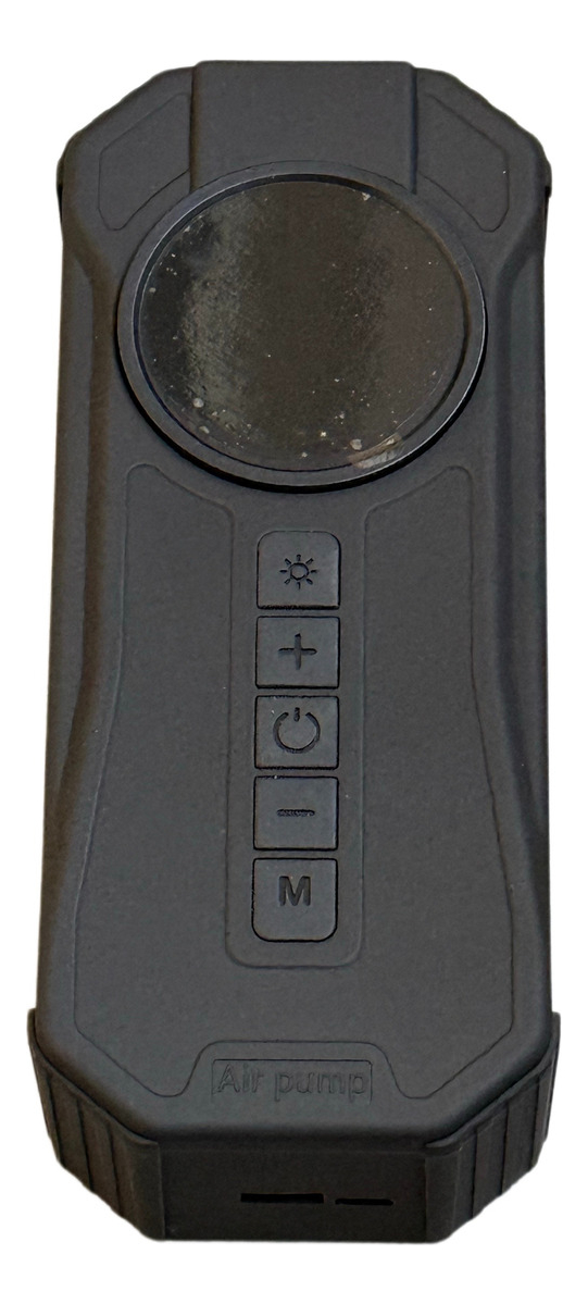 Bomba De Ar Multifuncional Para Viagens E Emergências Preto 127/220v Bomba De Ar Portatil Bifásica - Imagem 7