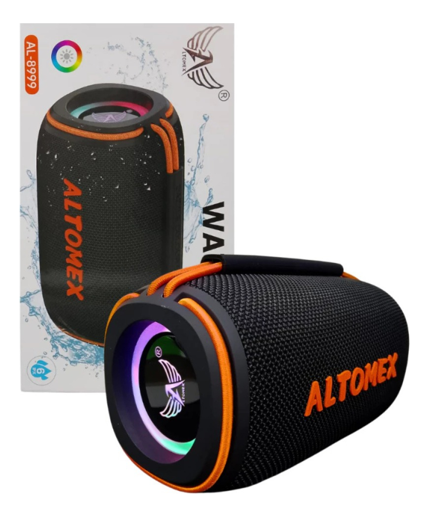 Caixa De Som Bluetooth Portátil À Prova D'agua 30w Kapbom Cor Preto 5v - Imagem 2
