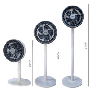 Bommax Ventilador Bm-v977 Com 5 Hélices E Base Rotação 180 Graus Cor Branco 75 Cm Plástico