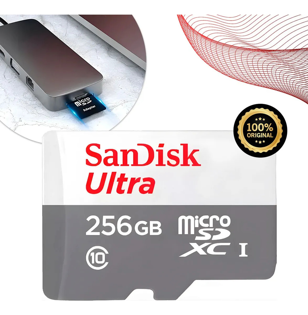 Cartão Memória Para Notebook/pc Mais Armazenamento - Imagem 2