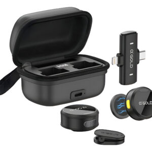 Microfone Lapela Perfeito Para Vídeos Profissionais Premium Preto