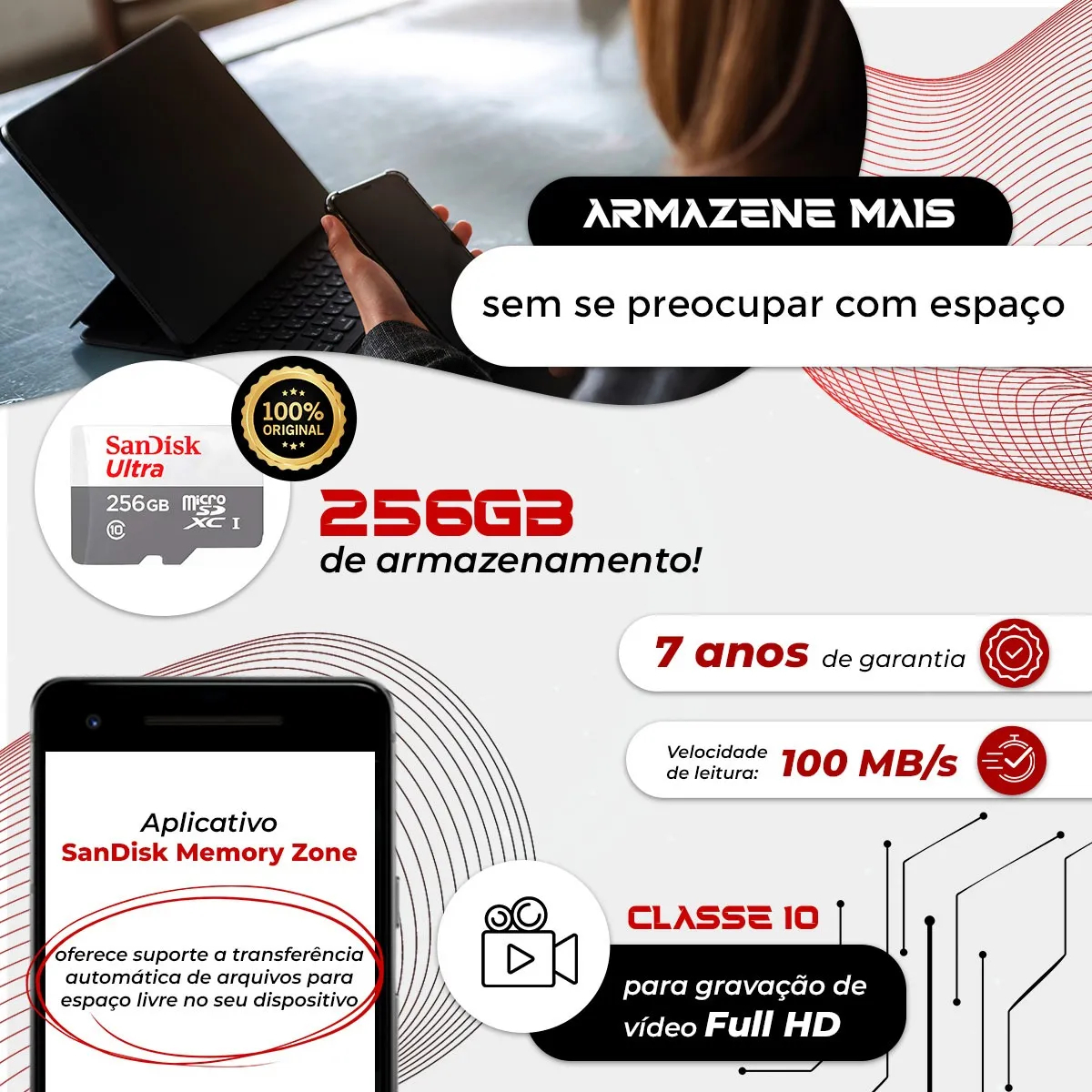 Cartão Memória Para Notebook/pc Mais Armazenamento - Imagem 7