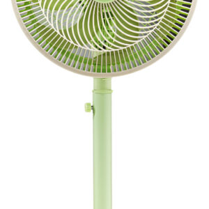 Ventilador De Chão Mesa Regulavel 3 Ideal Para Escritório 25 Cm Verde-claro 110v Plástico 5