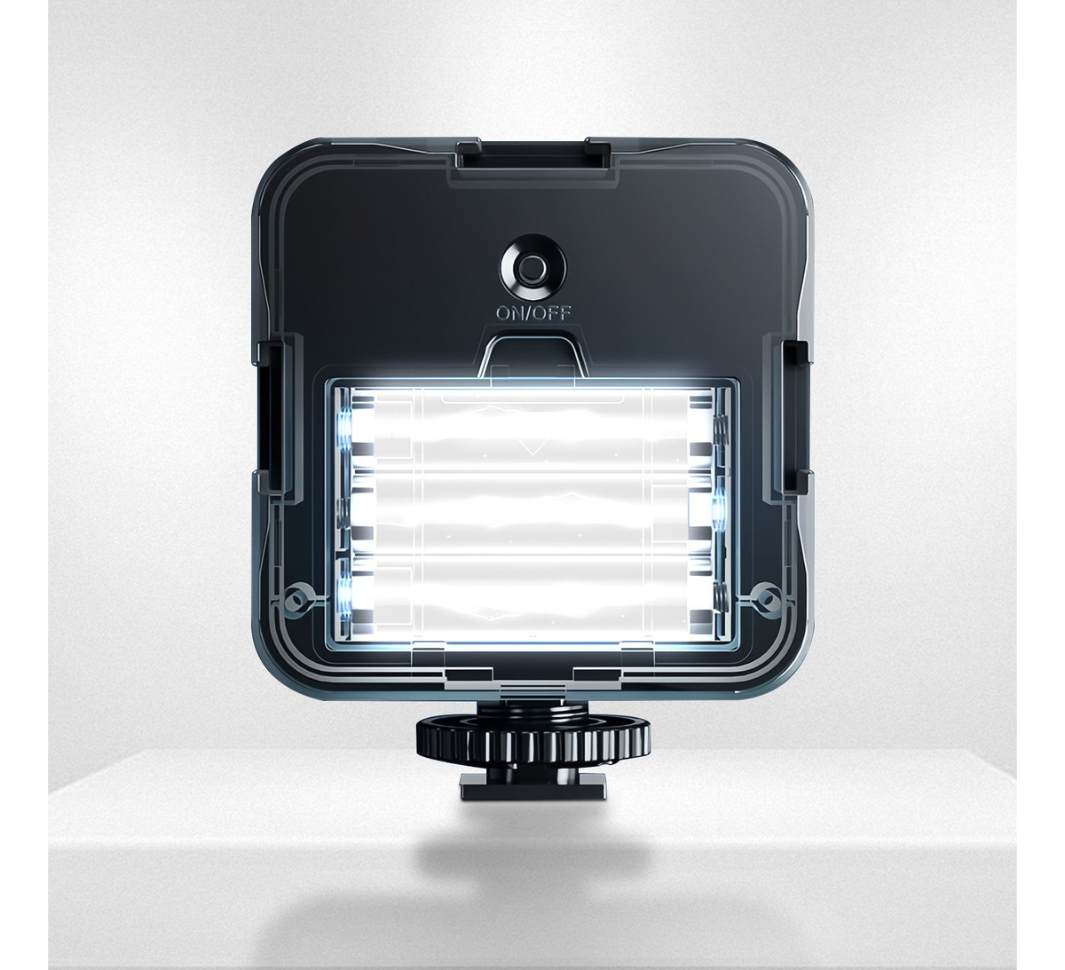 Tripé Profissional H'maston Para Gravação Com Led Microfone Preto - Imagem 7