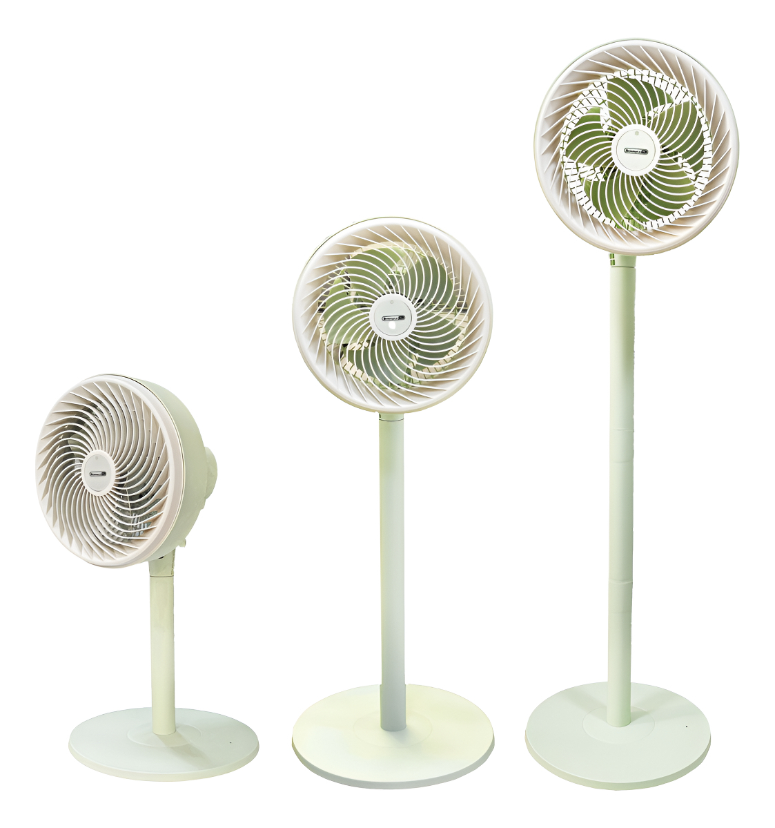 Ventilador De Chão Mesa Regulavel 3 Ideal Para Escritório 25 Cm Verde-claro 110v Plástico 5 - Imagem 7
