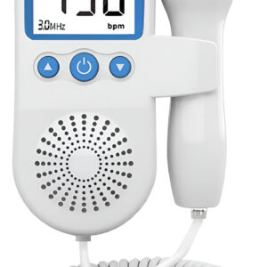 Ultrassom Para Ouvir Coração Do Bebê Doppler Azul-claro