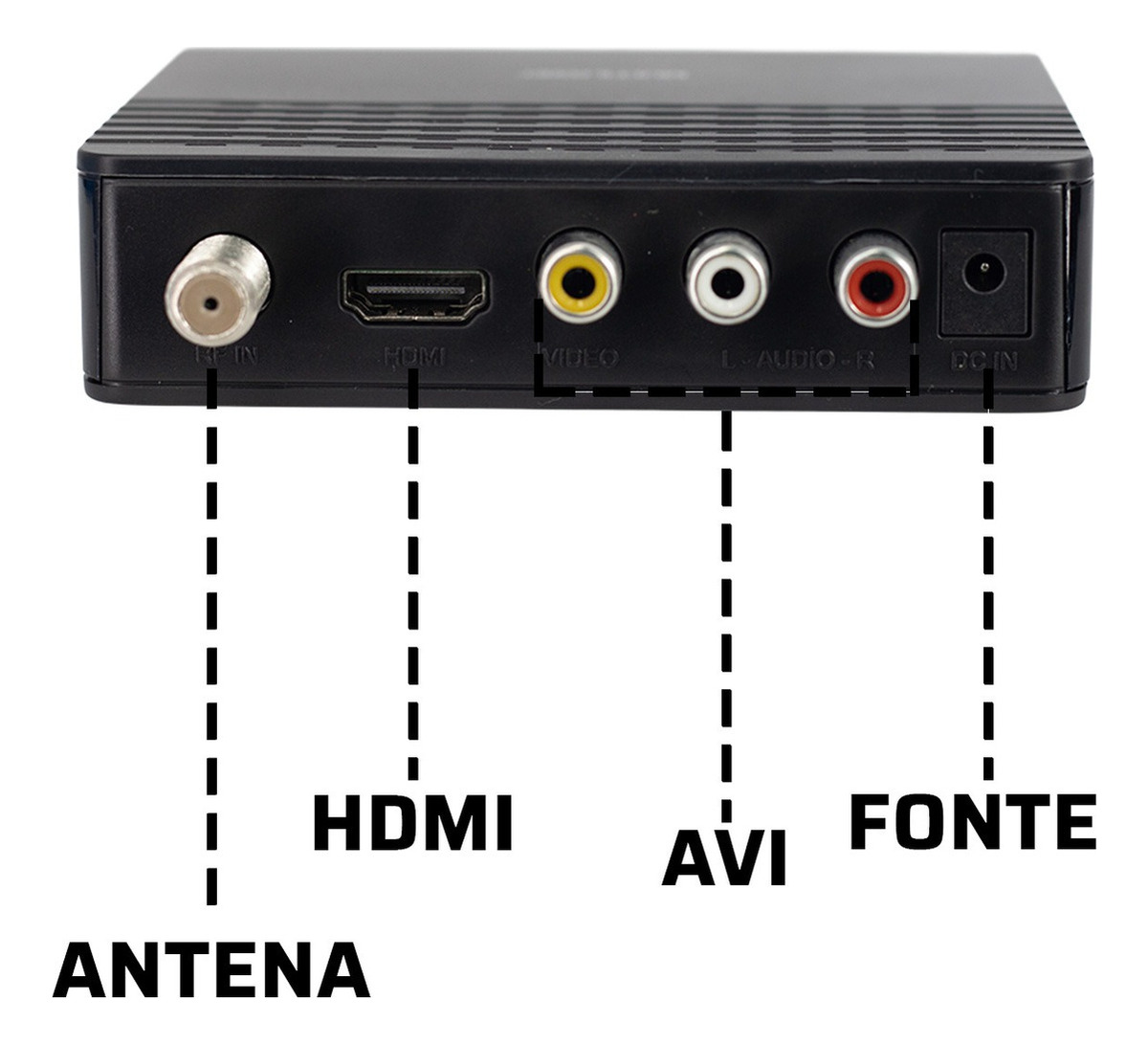 Multilaser Conversor Digital Tv Usb Hdmi 1080p Preto 127/220v - Imagem 3