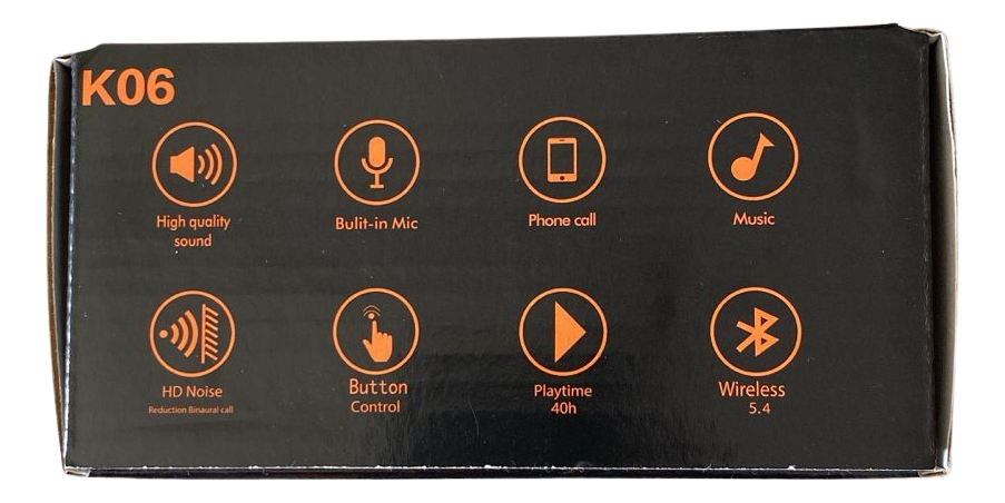 Fone Capacete K06 Bluetooth Ideal Para Entregadores - Imagem 8