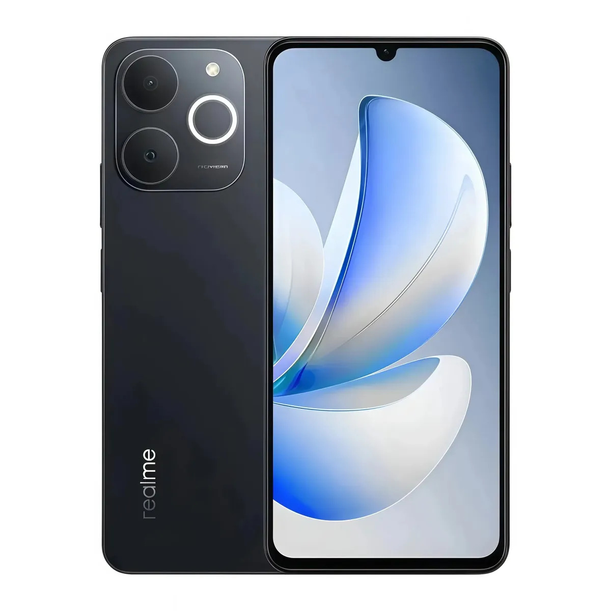 Celular Realme Note 70 8gb Ram 256gb Rom Tela 6.74 90hz Bateria 6000mah Dual Sim Smartphone Preto - Imagem 2