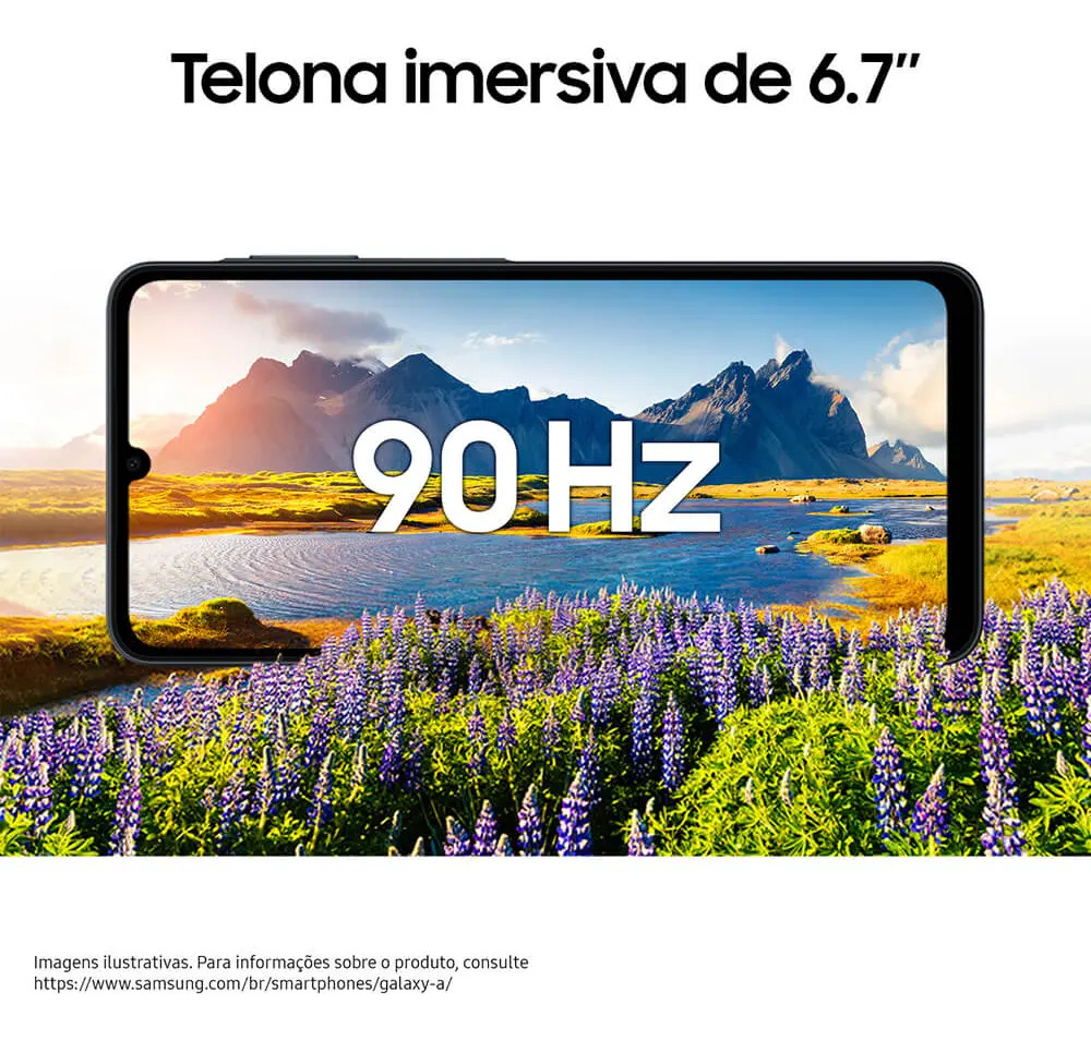 Celular Samsung Galaxy A07 128gb 4gb Ram Preto - Imagem 3