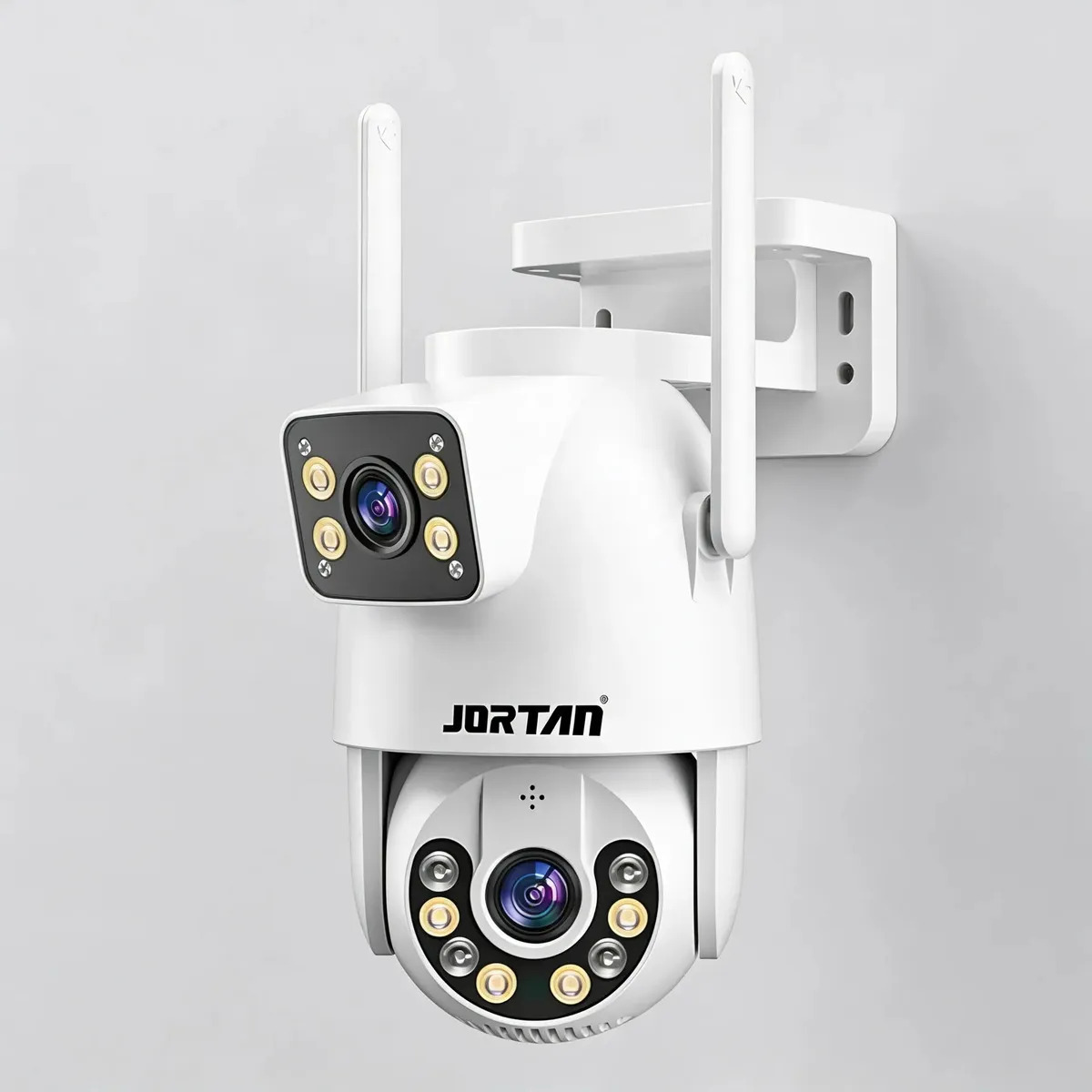 Jortan Jt-9697 Câmera De Segurança Ip Wifi Infravermelho Auto Tracking Branco - Imagem 6