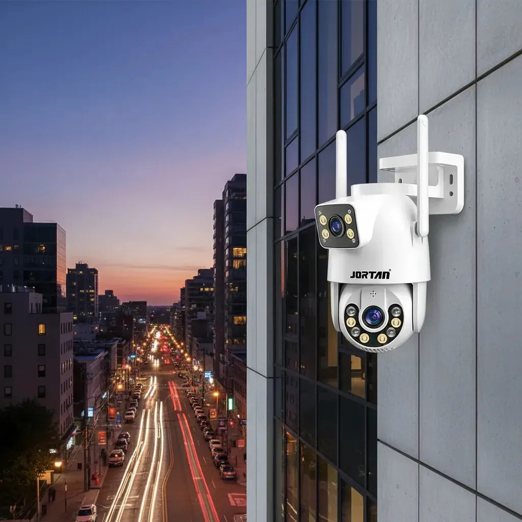 Jortan Jt-9697 Câmera De Segurança Ip Wifi Infravermelho Auto Tracking Branco - Imagem 7