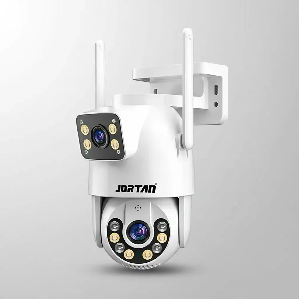 Jortan Jt-9697 Câmera De Segurança Ip Wifi Infravermelho Auto Tracking Branco - Imagem 8