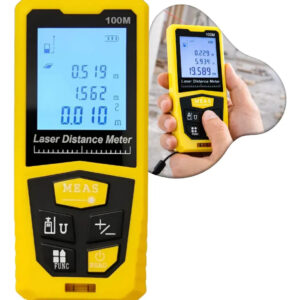 Trena Medidor Laser 100m Obra Engenharia Profissional