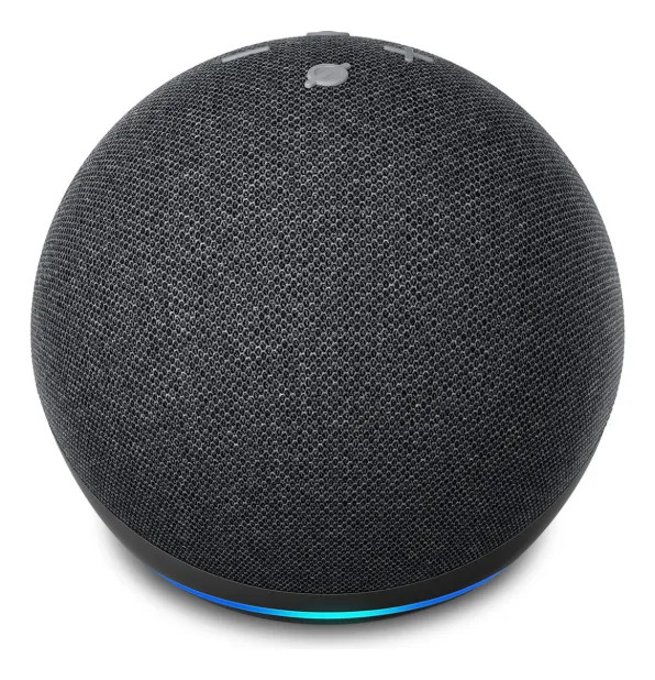 Alexa Echo 5a Geração Dot C/ Rotinas Úteis Som Mais Vibrante Cor Preto - Imagem 2