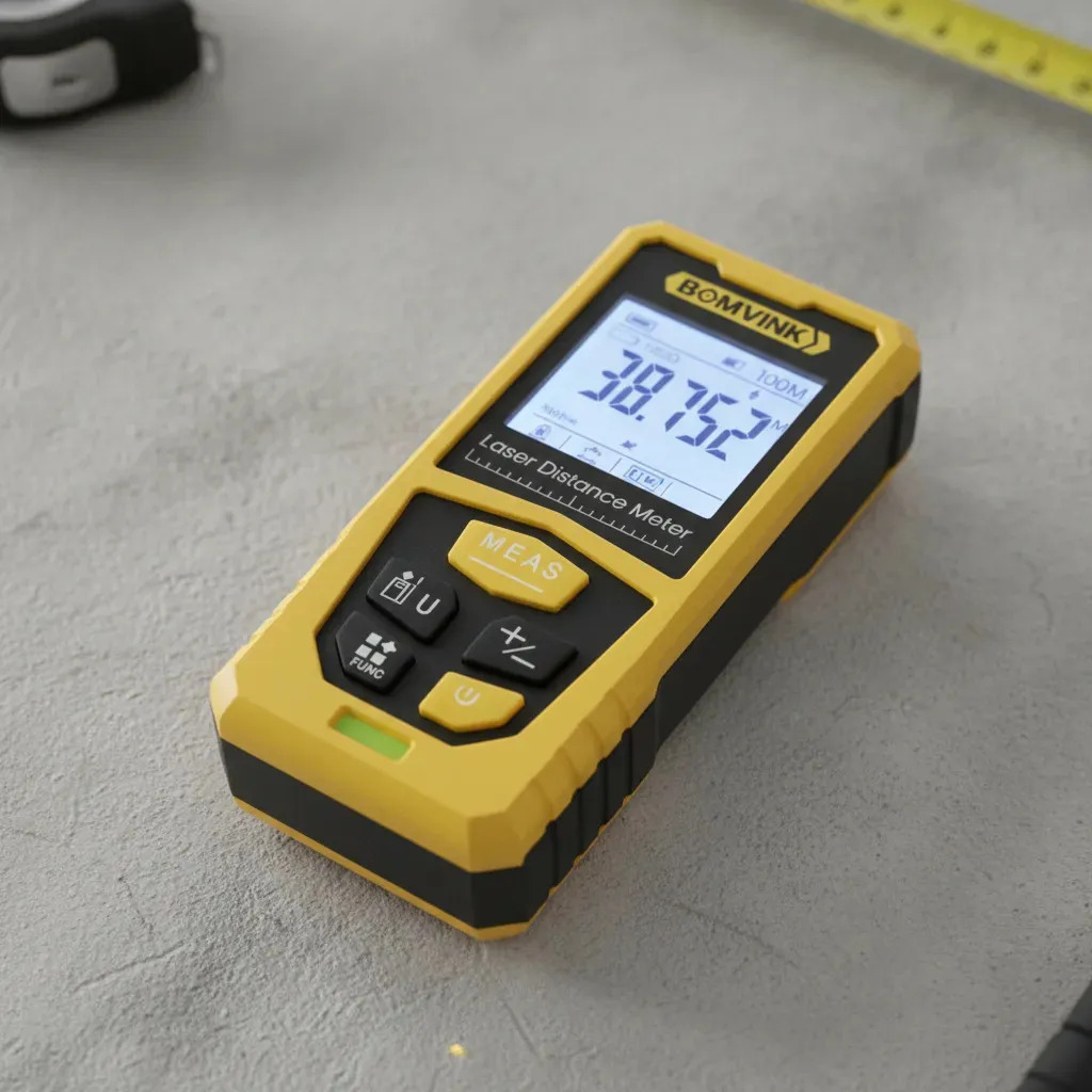 Trena Medidor Laser 100m Obra Engenharia Profissional - Imagem 5