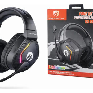 Headset Bluetooth Gamer Hmaston Sns12 Com Microfone Preto