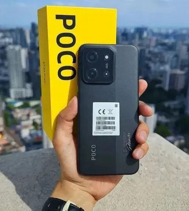Smartphone Xiaomi Poco C85 4g Br 8+8gb Ram Virtual + 256gb Preto